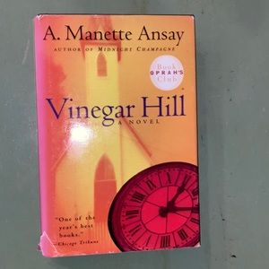 Novel Vinegar Hill by A. Nanette Ansay Oprah’s book club hardcover